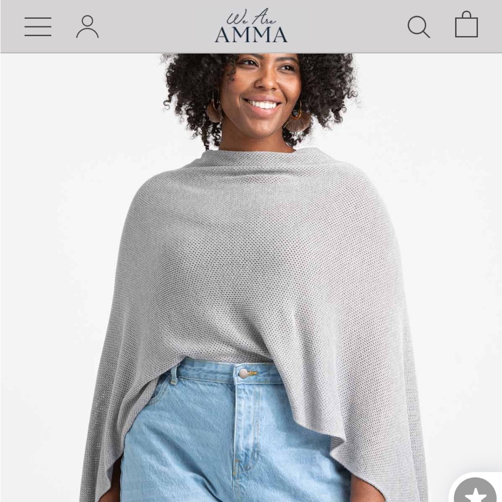 We Are Amma gray cocoon